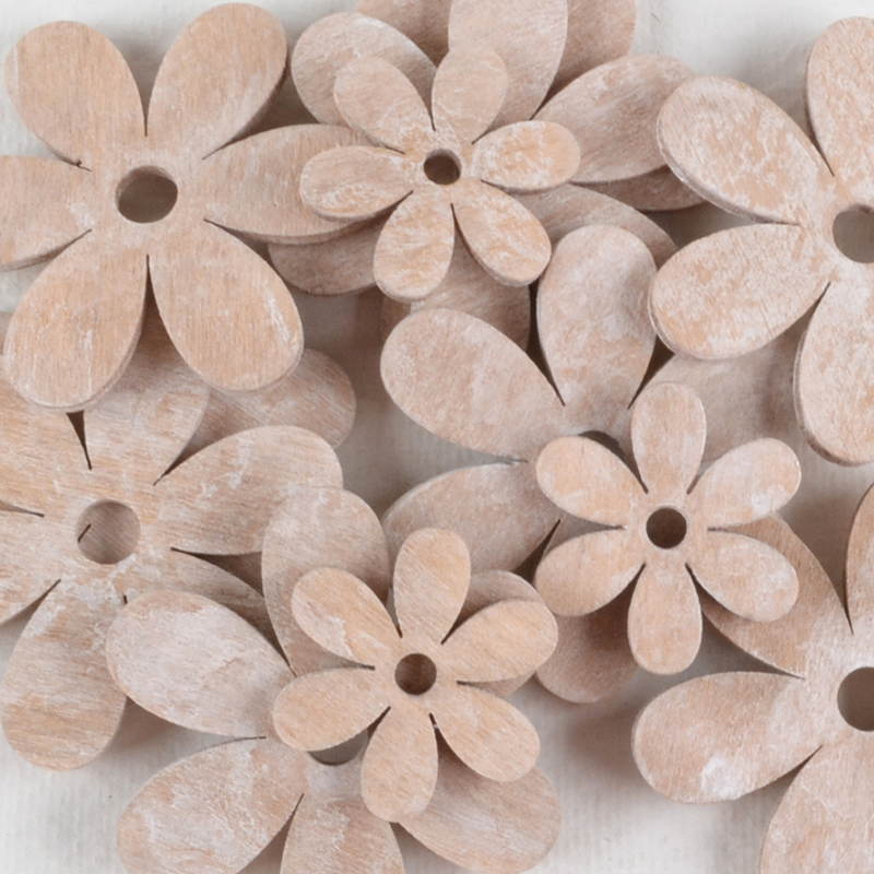 Bloem Hout – Vaal Lichtbruin