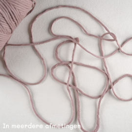 Macramékoord Zacht 3 of 5 mm - Mauve