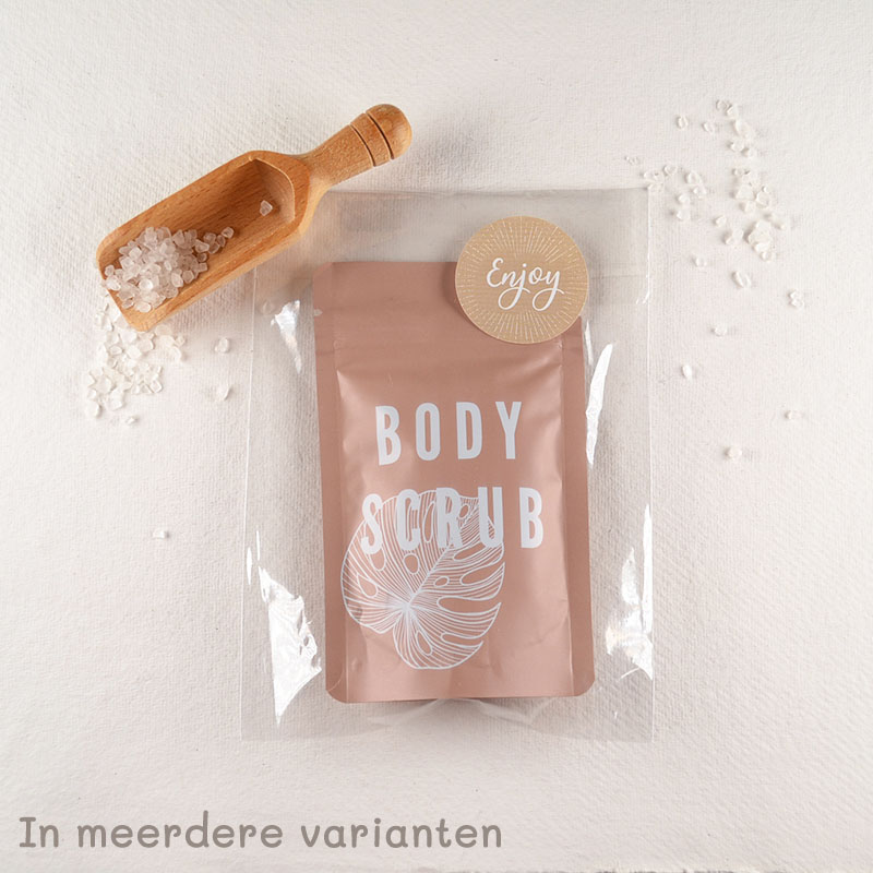 Mini Spa Cadeauzakje – Keuze uit Badzout, Scrub of Badbal