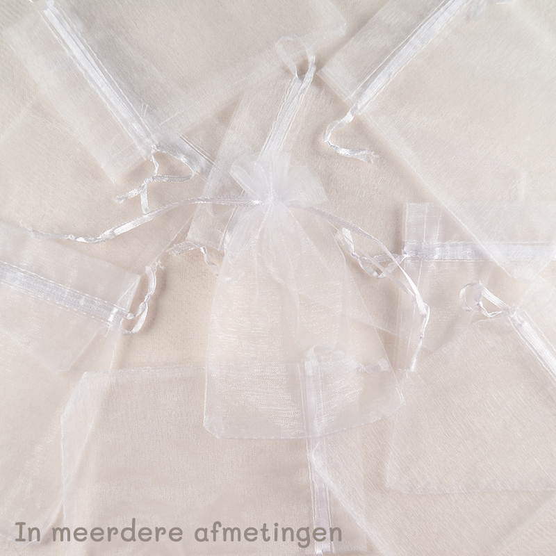 Organza Zakje Wit