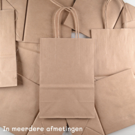 Kraft Tasje Bruin – Met Hengsels