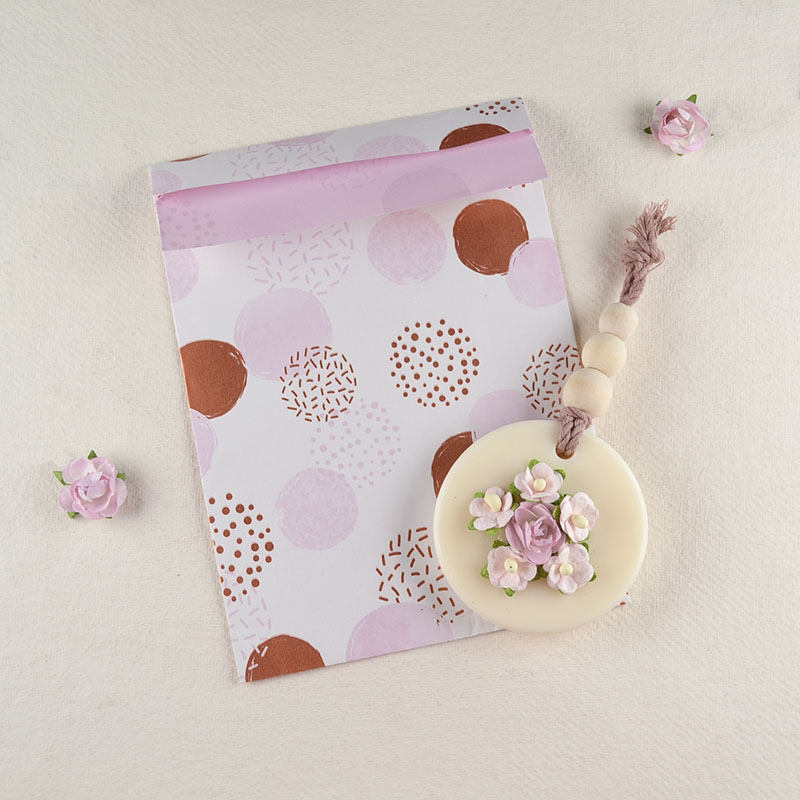 Waxmelt Geurhanger met Bloemetjes – zacht Geurcadeautje