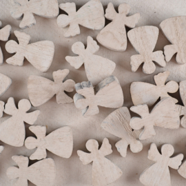 Engeltje hout white wash mini