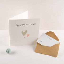 Kaartjes voor geboorte en babyshower