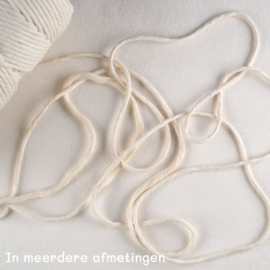 Macramékoord Zacht 2, 3 of 5 mm - Roomwit