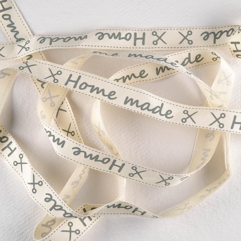 Lint Home Made – Ivoorkleur met Bedrukking
