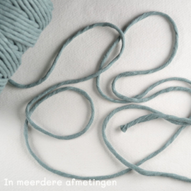 Macramékoord Zacht 3 of 5 mm - Lauriergroen