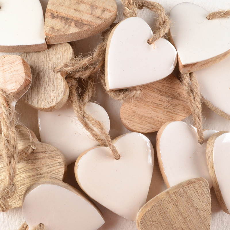 Hartje Hout – Met Witte Epoxylaag