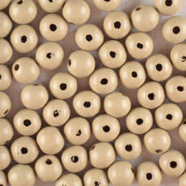Kraaltje hout beige