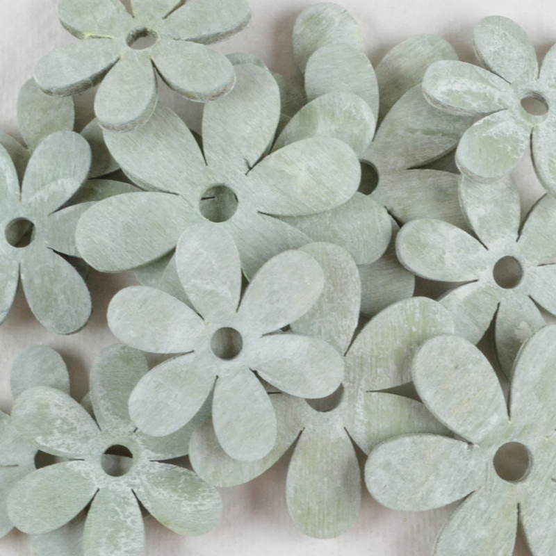 Bloem Hout – Vaal Mintgroen