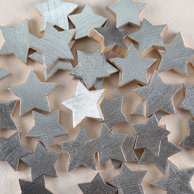 Sterretje Hout – Zilver met Glans