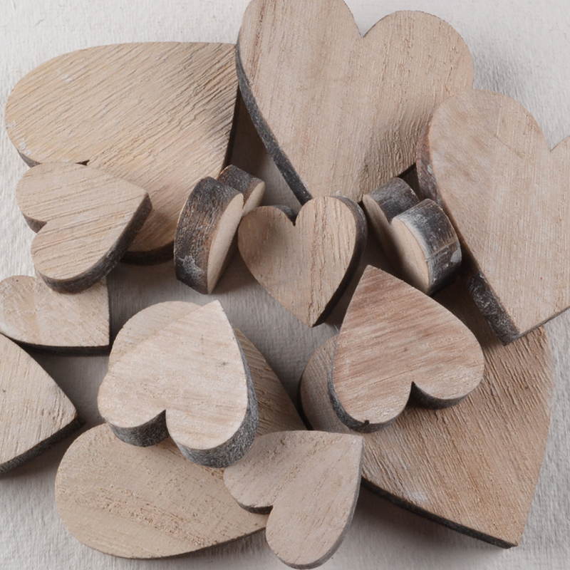 Hartje Hout – Lichtbruin met Donkere Rand