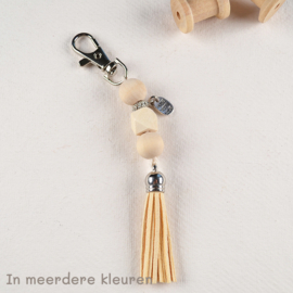 Sleutel- of tashanger Handmade