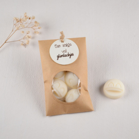 Zakje vol Glimlachjes met Smiley Waxmelts