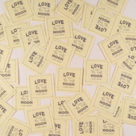 Sticker Love You To The Moon And Back