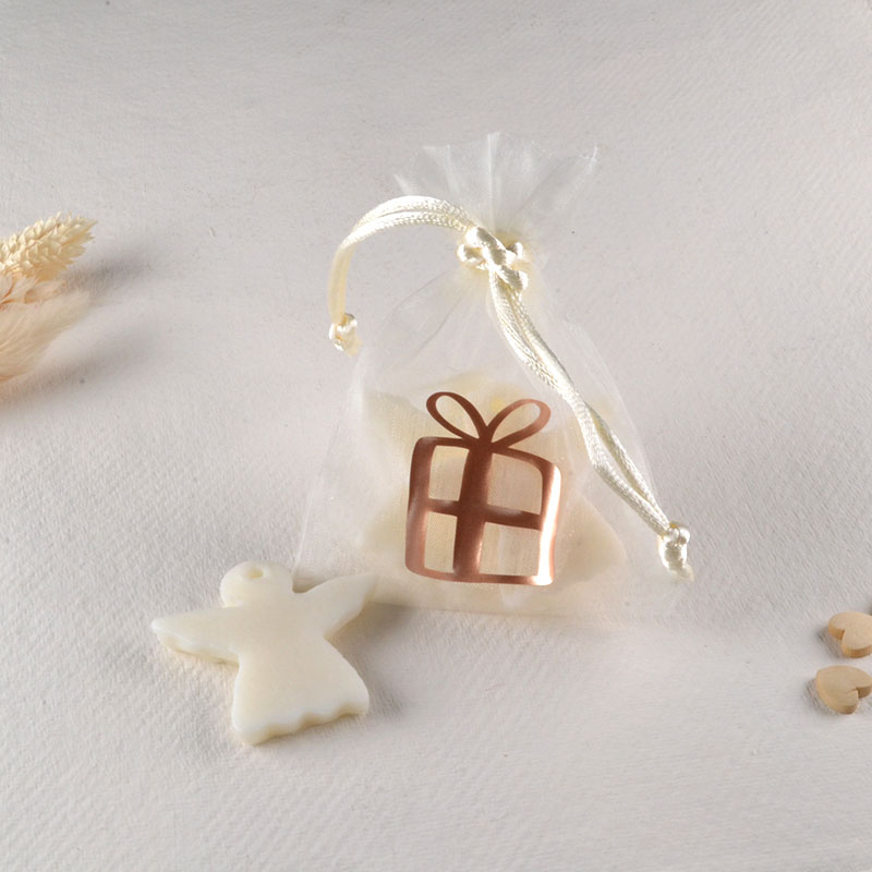 Waxmelt Cadeauzakje met Engelvormpjes – Vanillegeur