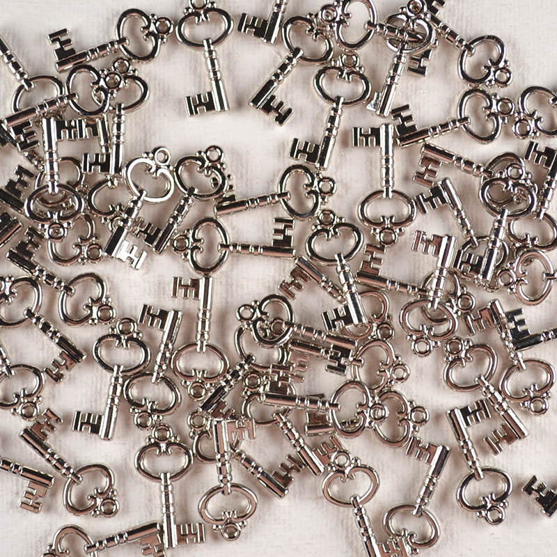 Bedel Sleuteltje Zilver – Klassieke Vorm