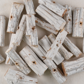 Houten Kraal Wit Langwerpig - drijfhout