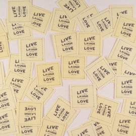 Sticker Live Well Laugh Often Love Much