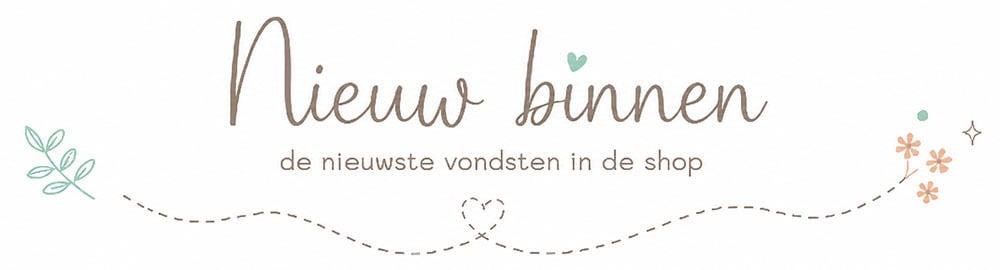 Nieuwe artikelen in de webwinkel Create4joy