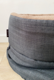 Hondenslaapzak  COMFORT Linnenlook Donkergrijs