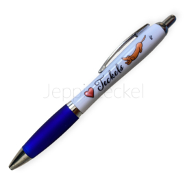 Teckelpen Donker Blauw