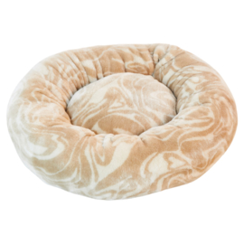 Hondenmand Rond Beige