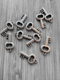 8 x 20mm| Sleutel bedels | 10st