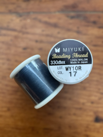 Miyuki draad | Denim blauw | 50 meter