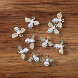 Bee Bedels 17.5 x 22.5mm | per 8 st
