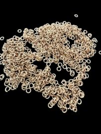 3.2 x 0.6mm open ringetjes | 20 gr