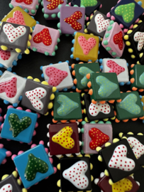 20MM Lampwork kralen | 4st