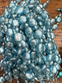 Foliekralen Babyblauw | per streng van 18cm