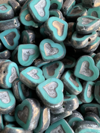 Heart Beads | per 4 stuks