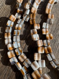 Fixer Beads | 8x7mm | streng 19st