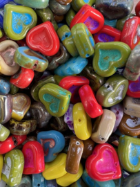 Heart Beads | per 8 stuks