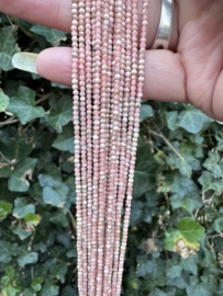 Rhodochrosiet 2MM | per streng 40cm