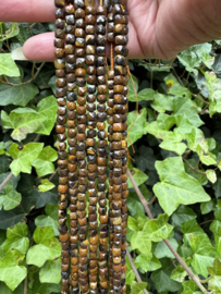 Tigereye cubes | 5mm | per streng