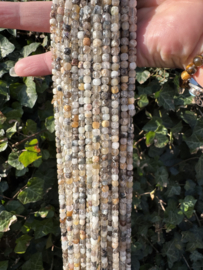 Agaat cubes | 5mm | per streng