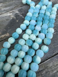 7mm Melon Beads | streng 17 stuks
