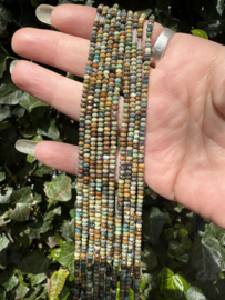 Hubei Turqouise 3 MM | per streng 40cm