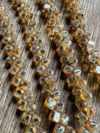 Silky Beads | 4 x 4mm | streng 37st