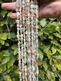Arusha sunstone 7-10MM | per streng 40cm