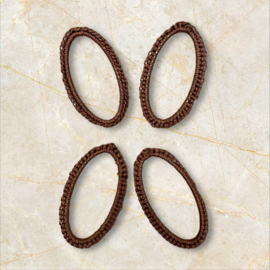Tussenstuk gehaakt | 60 x 34 MM | per 4st