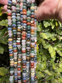 8mm MIX rondelle | per streng 70 st.