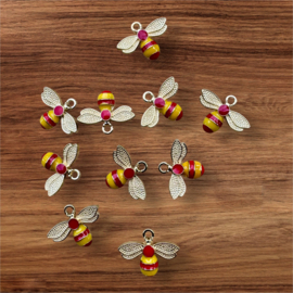 Bee Bedels 17.5 x 22.5mm | per 8 st