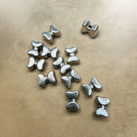 Metalen tussenkraal 6 x 10mm | per 12 stuks