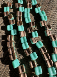 Fixer Beads | 8x7mm | streng 19st