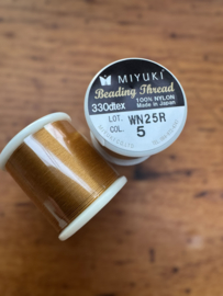 Miyuki draad | Goud | 50 meter