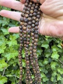 Tibetaanse DZI agaat 8MM | streng van 40 cm - ±46 st.